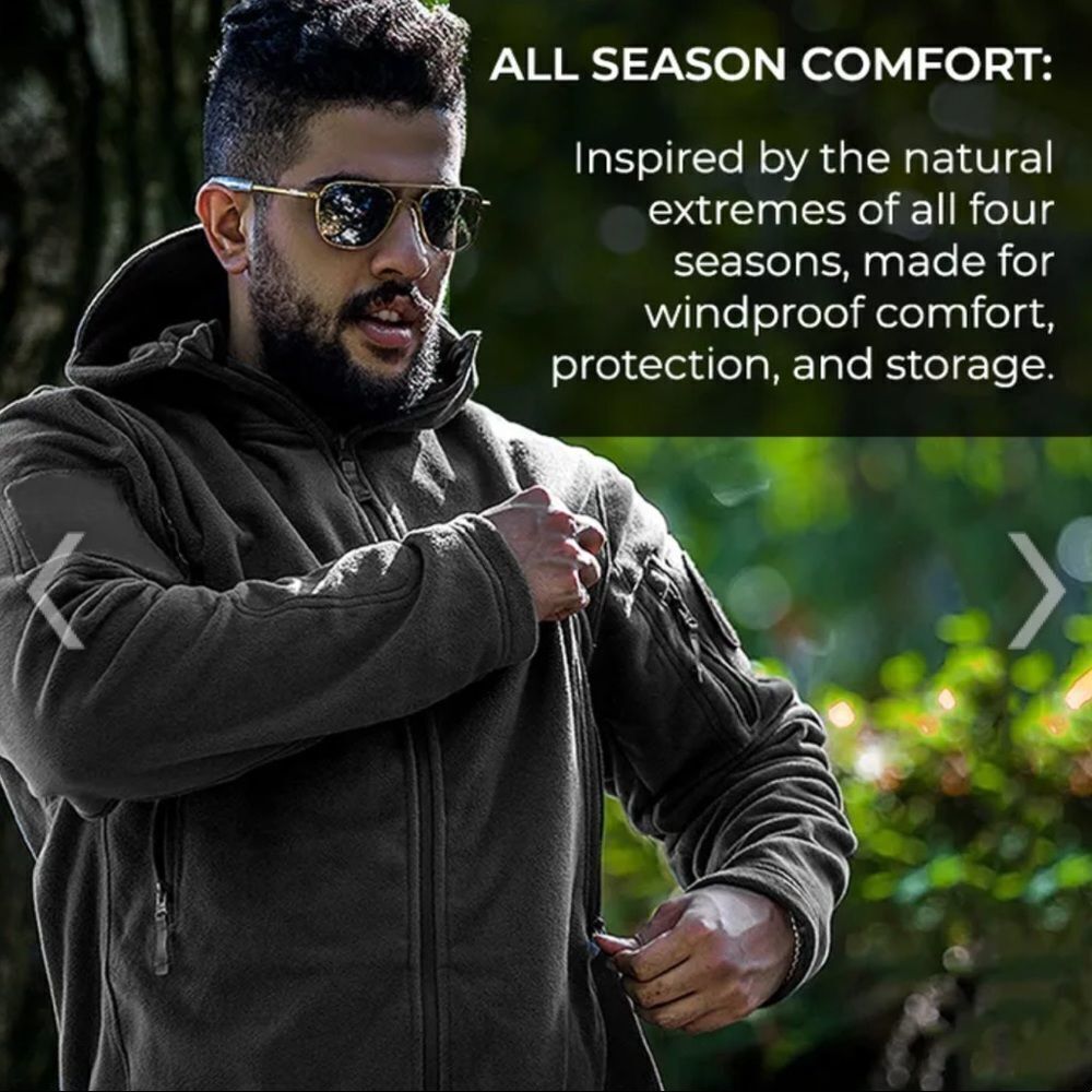 Baer-Skin V1 Tactical Hoodie in Grey NWT in packaging